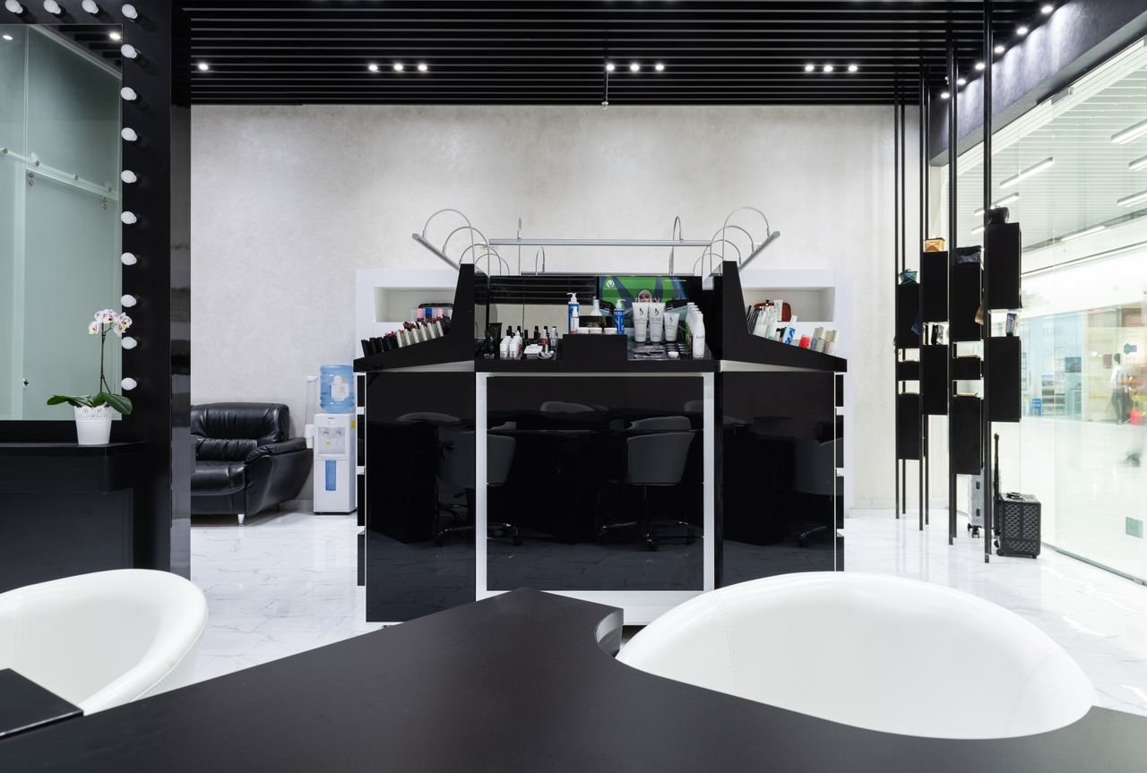 beauty salon interior